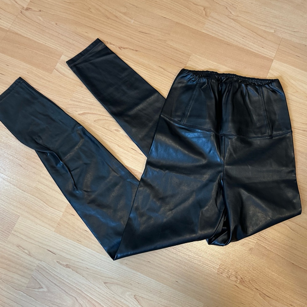 Aritzia leather pants